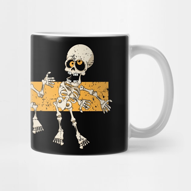 Funny 3 Dancing Skeleton Halloween Gift by teeleoshirts